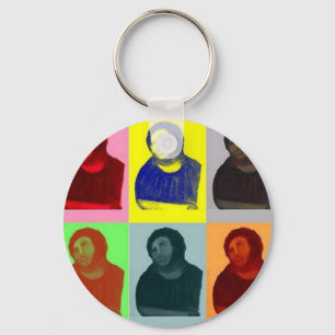 Ecce Homo - Pop Art Style Key Ring