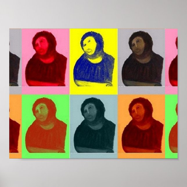 Ecce Homo - Pop Art Style Poster (Front)