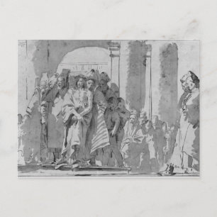 Ecce homo postcard