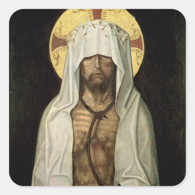 Ecce Homo Square Sticker (Front)