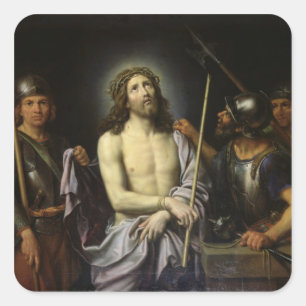 Ecce Homo Square Sticker
