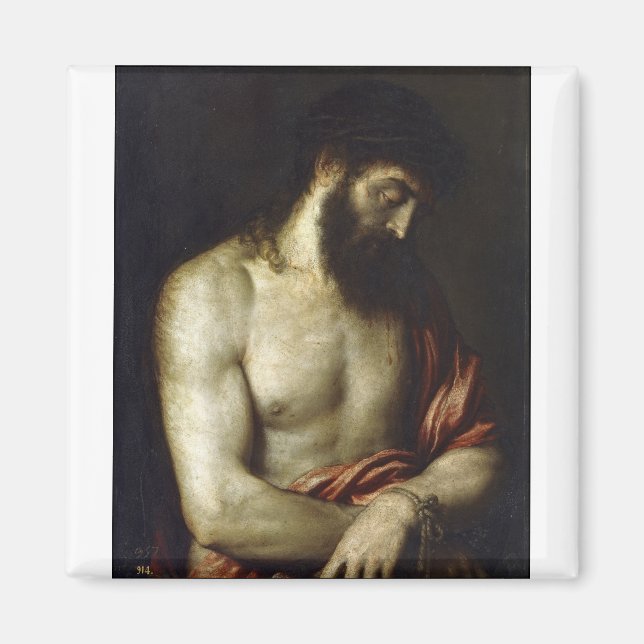 Ecce Homo - Titian - 1547 Magnet (Front)