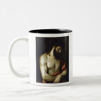 Ecce Homo - Titian - 1547 Two-Tone Coffee Mug