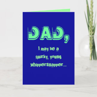 Eccentric Dad Card
