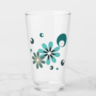 Eccentric Green Retro Inspired Glass