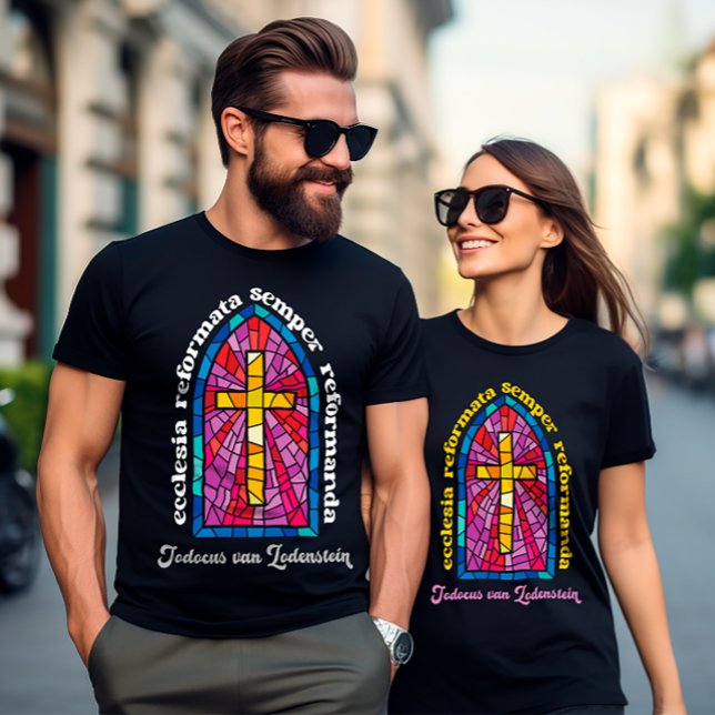 Ecclesia Reformata Semper Reformanda Reformed T-Shirt (Creator Uploaded)
