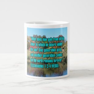 Ecclesiastes 1:3-4 WEBU Mug