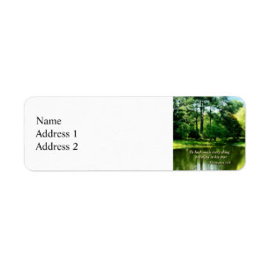 Ecclesiastes 3 11 He Hath Made Everything Beautifu Return Address Label