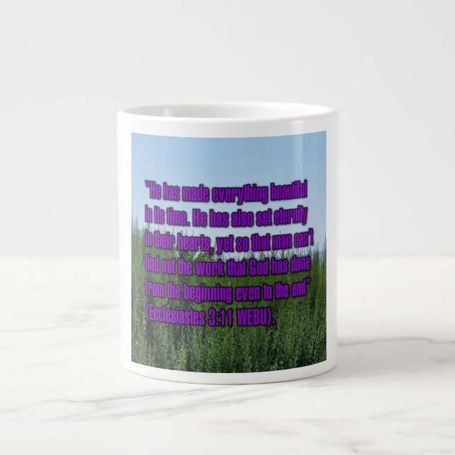 Ecclesiastes 3:11 WEBU Mug (Front)