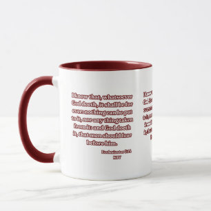 Ecclesiastes 3:14 KJV Bible Verse Two-Tone Mug
