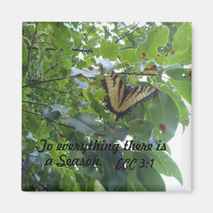 Ecclesiastes 3:1 To everything there is a season Magnet
