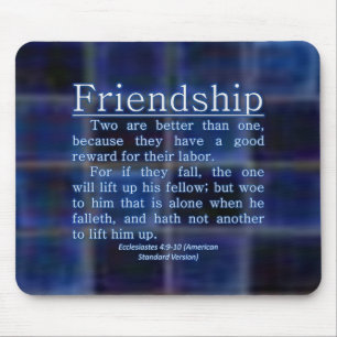 Ecclesiastes 4:9-10 mouse pad