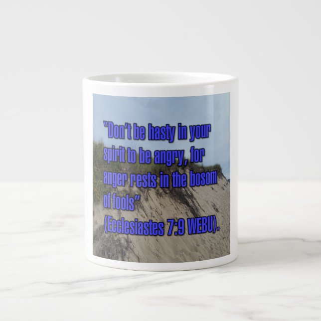 Ecclesiastes 7:9 WEBU Mug (Front)