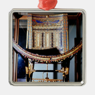 Ecclesiastical chair, from the tomb of metal ornament