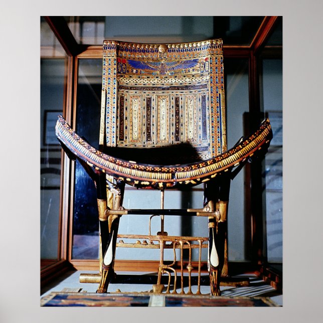 Ecclesiastical chair, from the tomb of poster (Front)