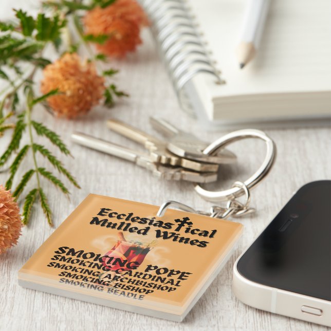 Ecclesiastical Mulled Wines Key Ring (Front Right)