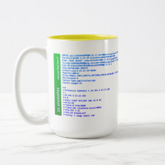 ECG SIP Anomalies Two-Tone Coffee Mug