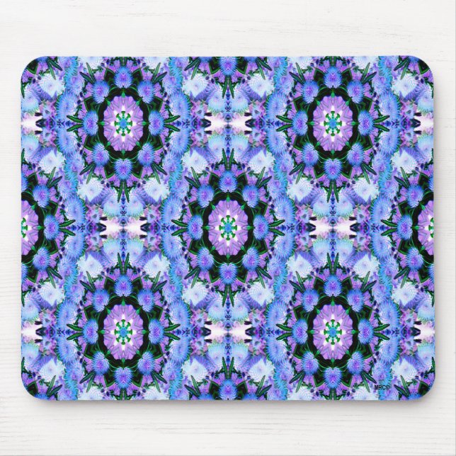 Echanicea in blue.... mouse pad (Front)