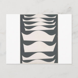 Echelonnement desaxe by Sophie Taeuber-Arp Postcard