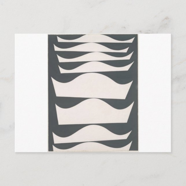 Echelonnement desaxe by Sophie Taeuber-Arp Postcard (Front)