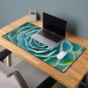 Echeveria Rosette, Secret Garden of Marrakech Desk Mat