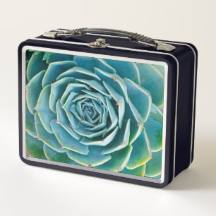 Echeveria Rosette, Secret Garden of Marrakech Metal Lunch Box