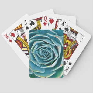 Echeveria Rosette, Secret Garden of Marrakech Playing Cards
