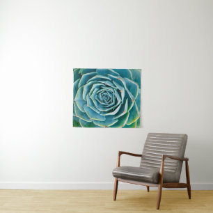Echeveria Rosette, Secret Garden of Marrakech Tapestry