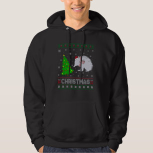 Echidna Xmas Tree Lighting Ugly Christmas Sweater