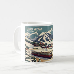 Echigo Yuzawa 越後湯沢 Niigata 新潟 - マグカップ Coffee Mug