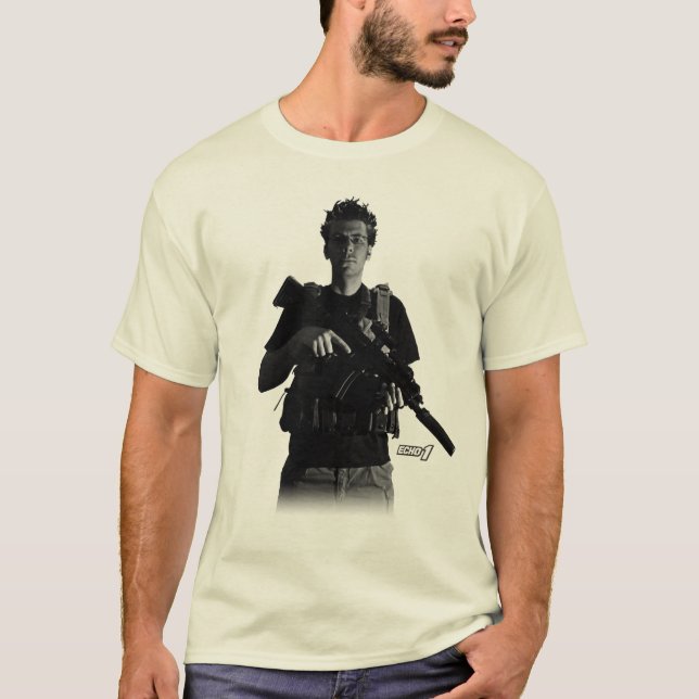 Echo1USA Brian and his XCR T-Shirt (Front)