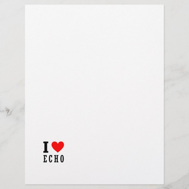 Echo, Alabama (Front)