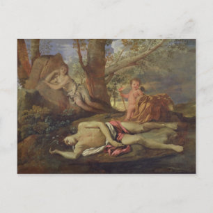 Echo and Narcissus Postcard