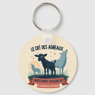 Écho Contre l’Oppression - Badge #BalanceTonTyra Key Ring