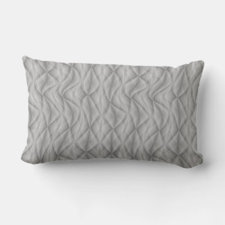 Echo Curves – Retro Wave Throw Pillow