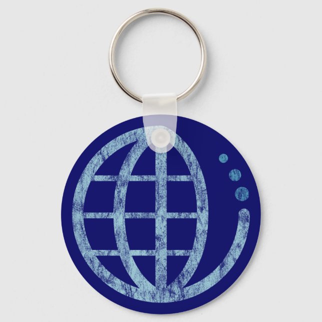 echo earth : conserve water key ring (Front)