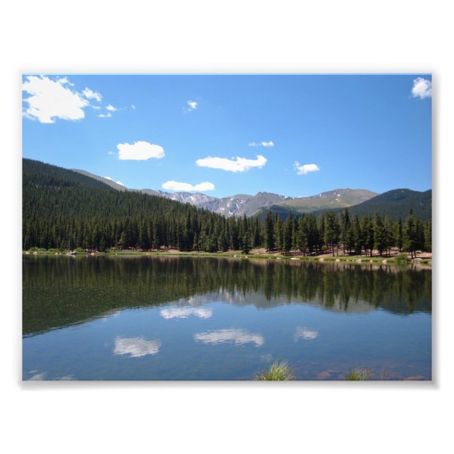 Echo Lake Mt Evans Colorado Photo Print (Front)