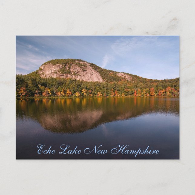 Echo Lake New Hampshire    Postcard (Front)