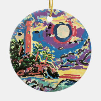 ECHO Lighthouse and Logo Ornament