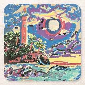 ECHO Lighthouse Paper Coaster