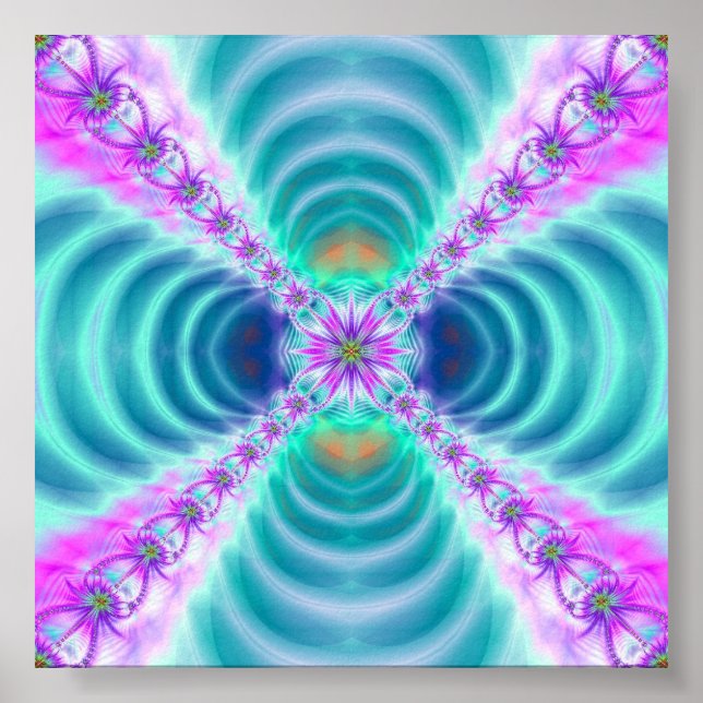 Echo Of Colours Poster Print (Front)