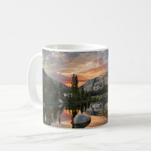Echo Peaks Sunset from Echo Lake - Yosemite Coffee Mug