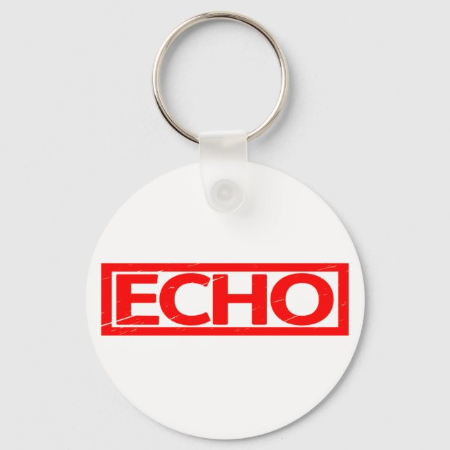 Echo Stamp Key Ring (Front)