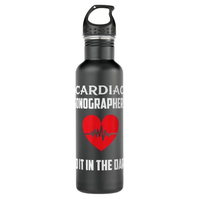 Echo Tech Echocardiographer RDCS Cardiac Sonograph 710 Ml Water Bottle (Front)