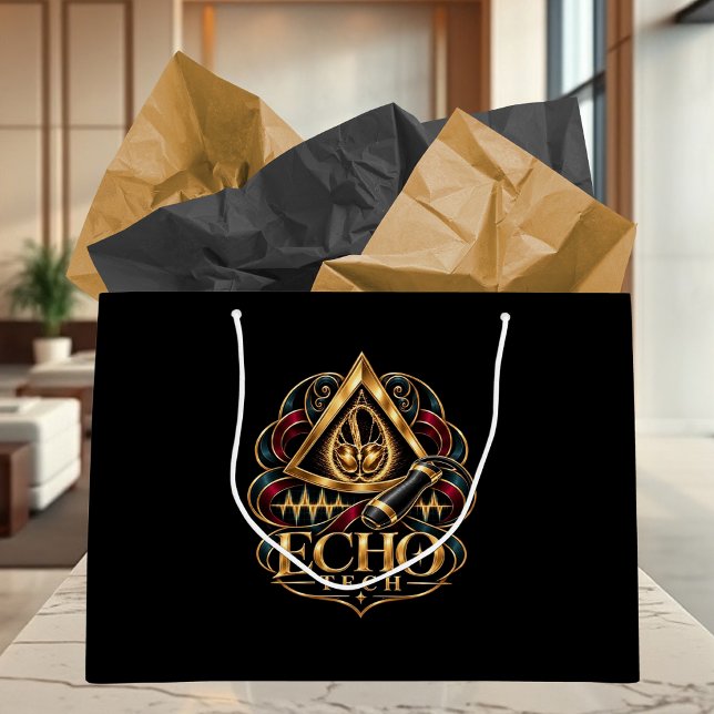 Echo Tech - Echocardiographer - Sonographer Large Gift Bag (Echo Tech - Echocardiographer - Sonographer Large Gift Bag)