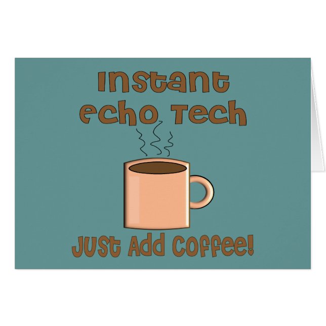 Echo Tech Gifts (Cardiac Echo Tech) (Front Horizontal)