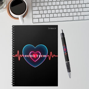 Echo Tech   Heartbeat   EKG Notebook