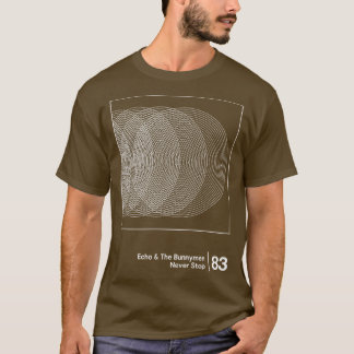 Echo The Bunnymen Minimalist Style Graphic Artwork T-Shirt