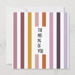 Echo Trails Custom Card – Pink Hues Stripes