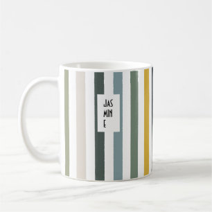 Echo Trails Custom Name Mug – Blue/Green Hues